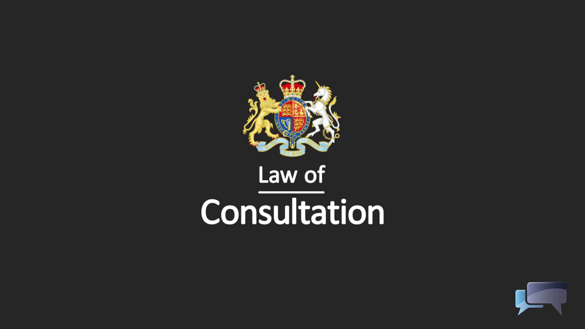 Law of Consultation Online — The Consultation Institute