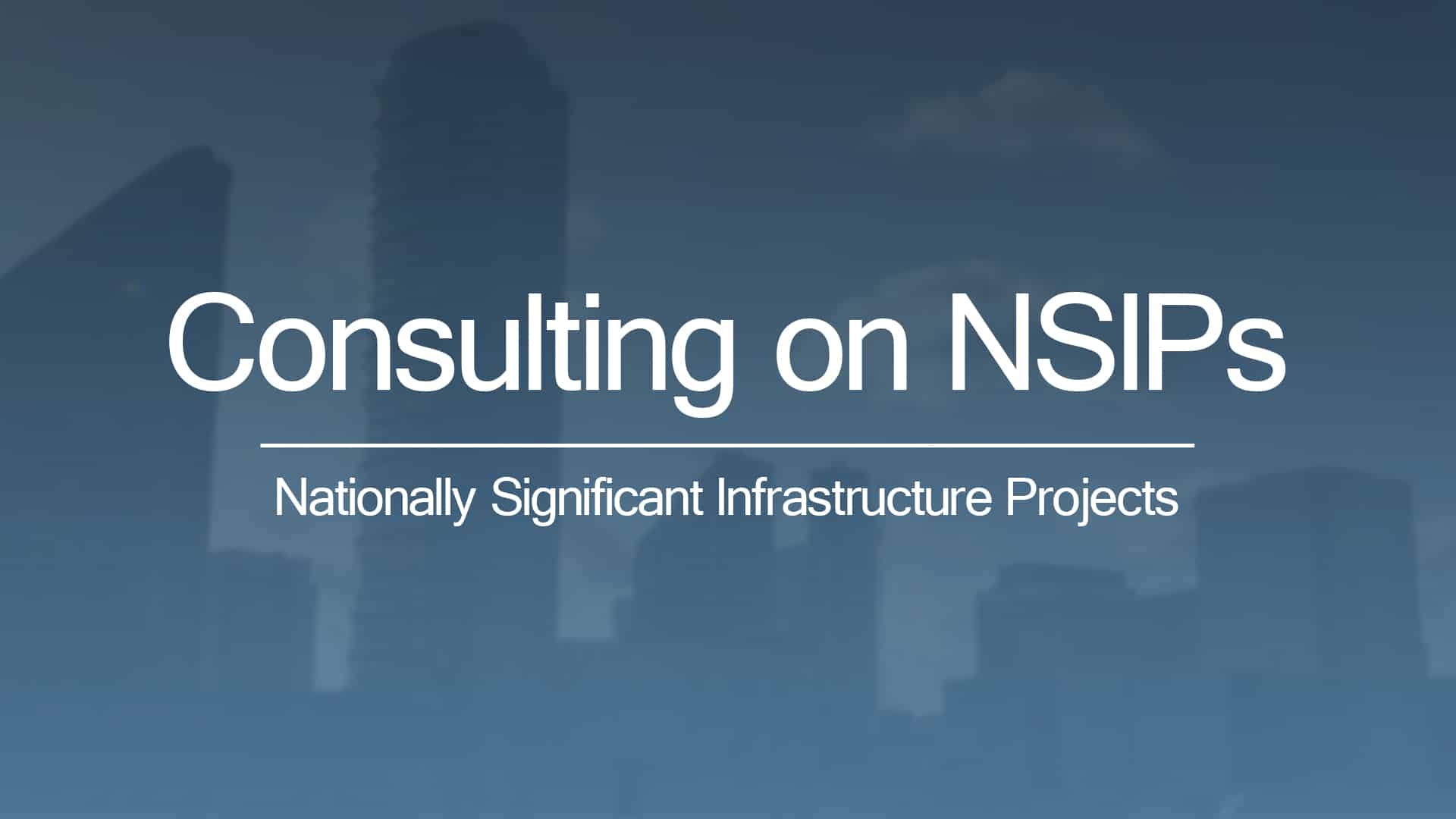 Consulting on NSIPs — The Consultation Institute