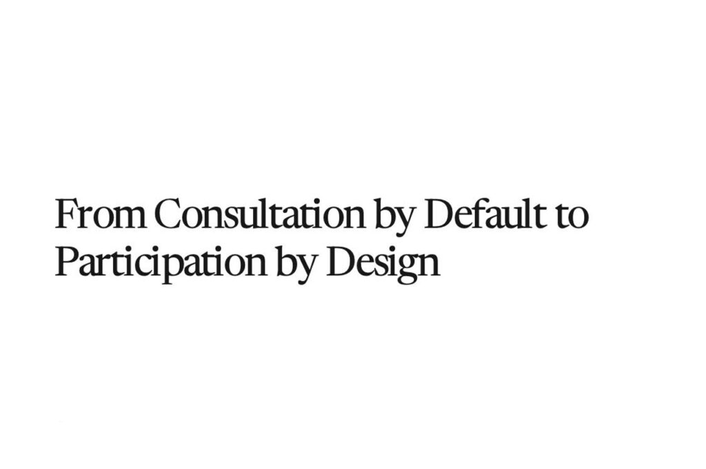 Participation by Design
