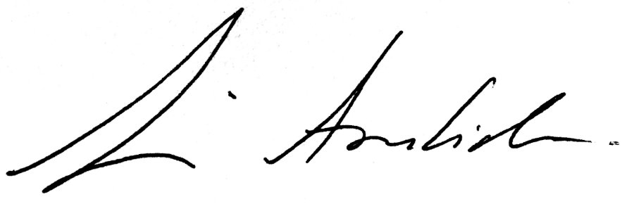 Signature of Simon Angelides