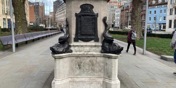 Colston Statue Base