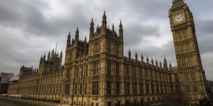 TO GO WITH AFP ELECTION STORY by  DENIS HIAULT A general view of of the Palace of Westminster, with the Great Westminster Clock, more commonly known as "Big Ben" seen on April 5, 2015 in London. In one month, Britain votes in a general election likely to put the nail in the coffin of two party politics and herald an uncertain future of coalitions, alliances and horse-trading. Neither of the two parties which have dominated parliament since the 1920s, the Conservatives and Labour, are expected to win the 326 House of Commons seats out of 650 needed to govern alone. AFP PHOTO / NIKLAS HALLE'N        (Photo credit should read NIKLAS HALLE'N/AFP/Getty Images)